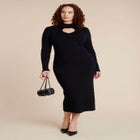 Heart Cutout Midi Dress image number 5