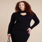 Heart Cutout Midi Dress image number 6
