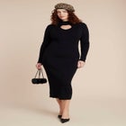 Heart Cutout Midi Dress image number 0