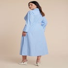 Maxi Shirt Dress With Tie image number null