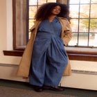 Chambray Pleated Jumpsuit image number null