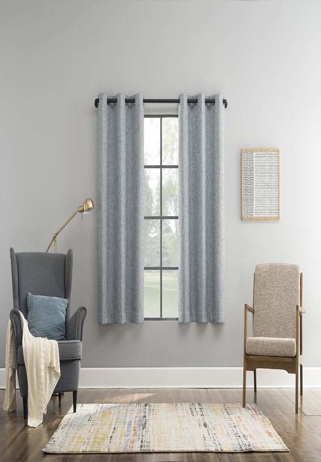 Aldwin 100% Blackout Magnetic Grommet Panel image number 2