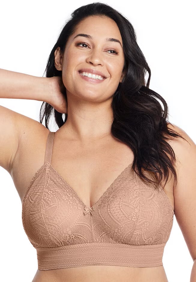 Glamorise&reg; Bramour Gramercy Luxe Lace Bralette image number 0
