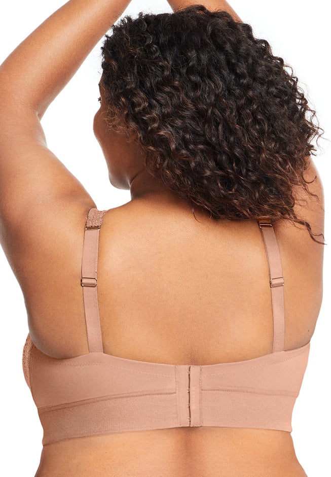 Glamorise&reg; Bramour Lexington Lace Plunge Bralette image number 1