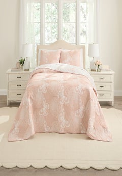 Monarch Matelass&eacute; Reversible Bedspread Set
