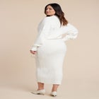 Wrap Sweater Maxi Dress image number 4