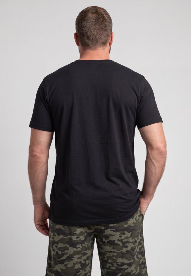 Shrink-Less&trade; Lightweight Crewneck T-Shirt image number 3