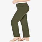 Classic Cotton Denim Straight-Leg Jean image number null