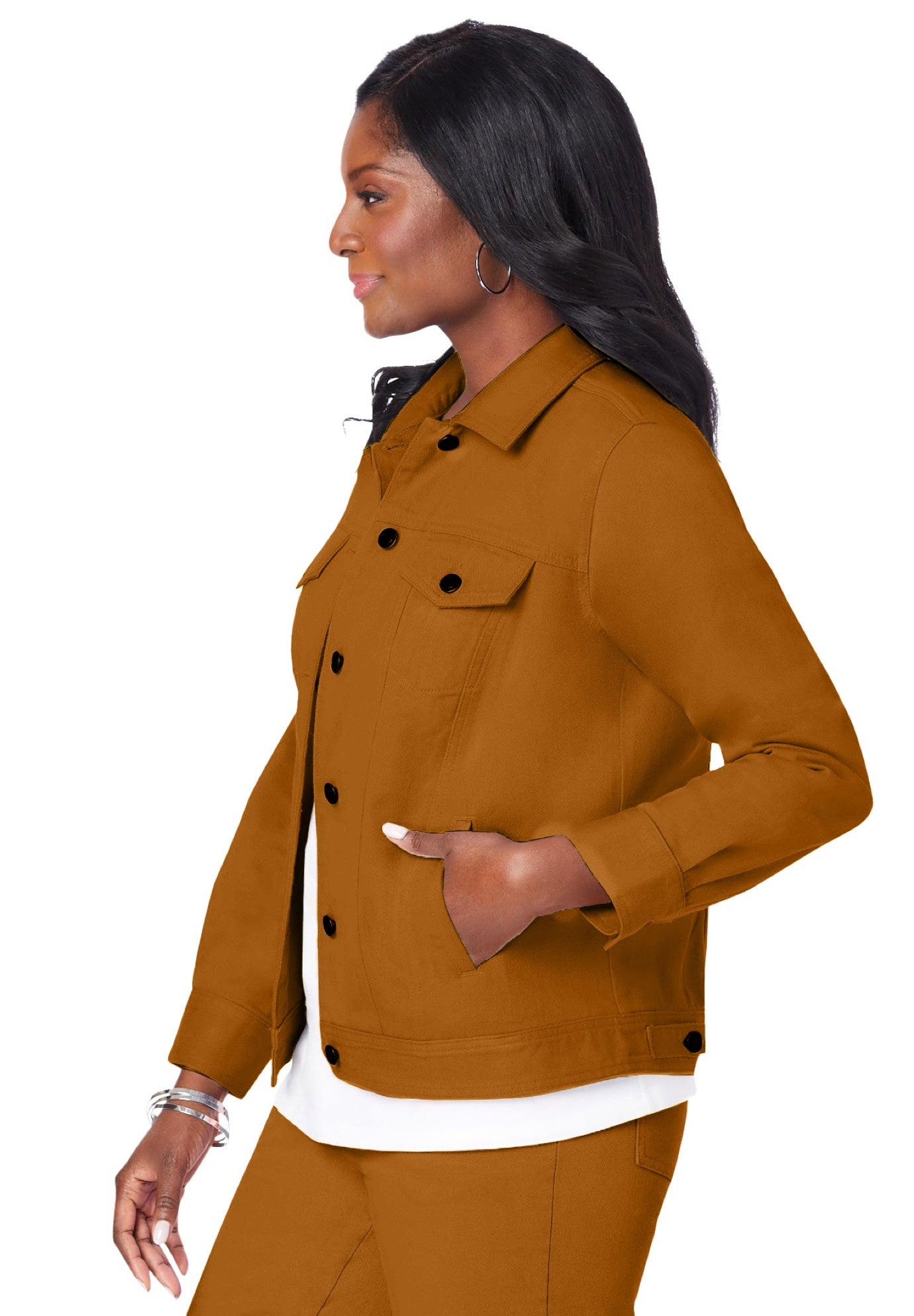 Classic Cotton Denim Jacket image number 2