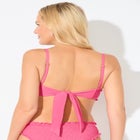 Crinkle Lettuce Trim Bikini Top image number 1