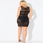 Scallop Crochet Cover Up Dress image number 2