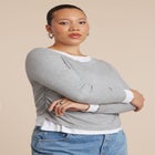 Layered Long Sleeve Top image number null
