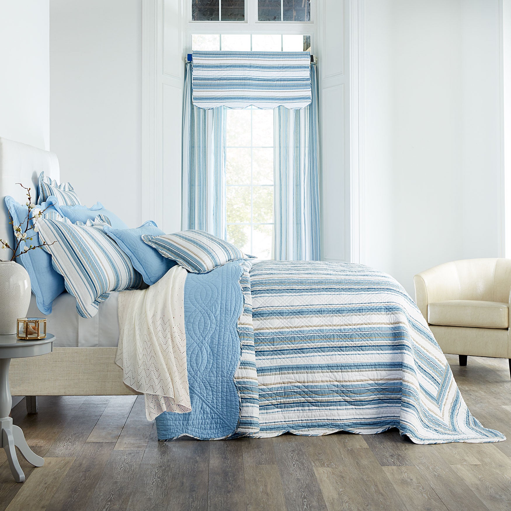100% Cotton Florence Oversized Bedspread image number 0