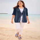 Perfect Tie-Front Bow Cardigan image number 0