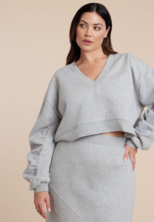 Rounded Sleeve Sweatshirt image number 1