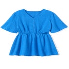 Texture Half Button Front Tunic image number null