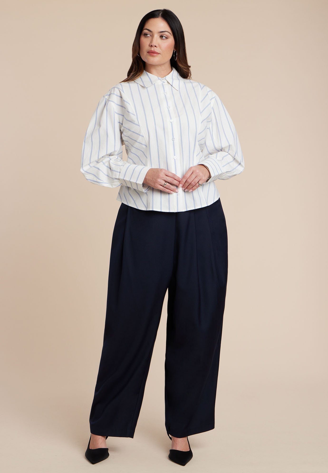 Oversized Sleeve Top image number 3
