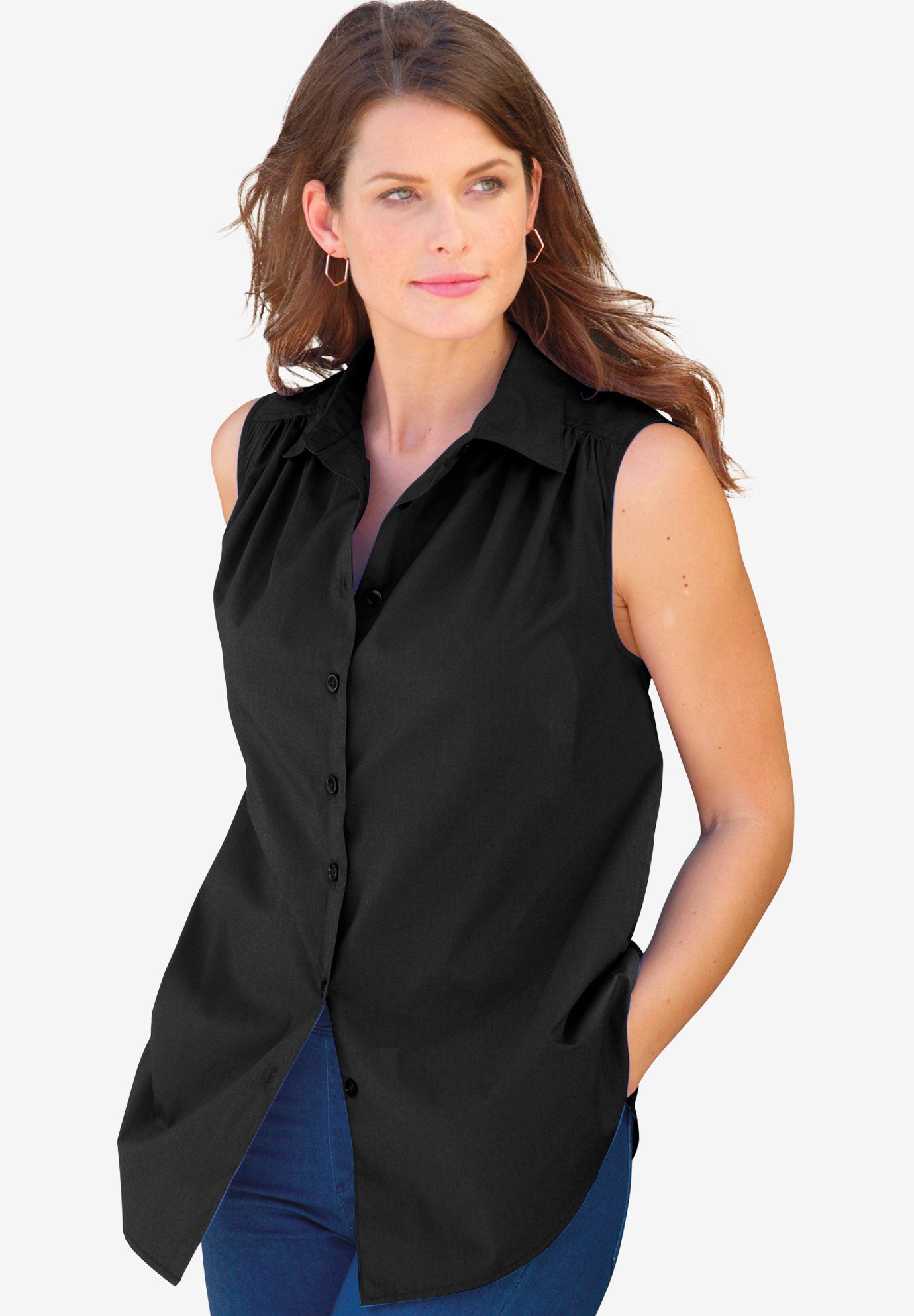 Kate Sleeveless Shirt image number 0