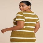 Fitted Sweater Top image number 1