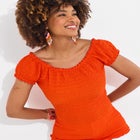 Stretchy Off the Shoulder Tee image number 1
