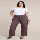 Twisted Off The Shoulder Sweater image number null