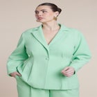 Pleat Waist Blazer image number null