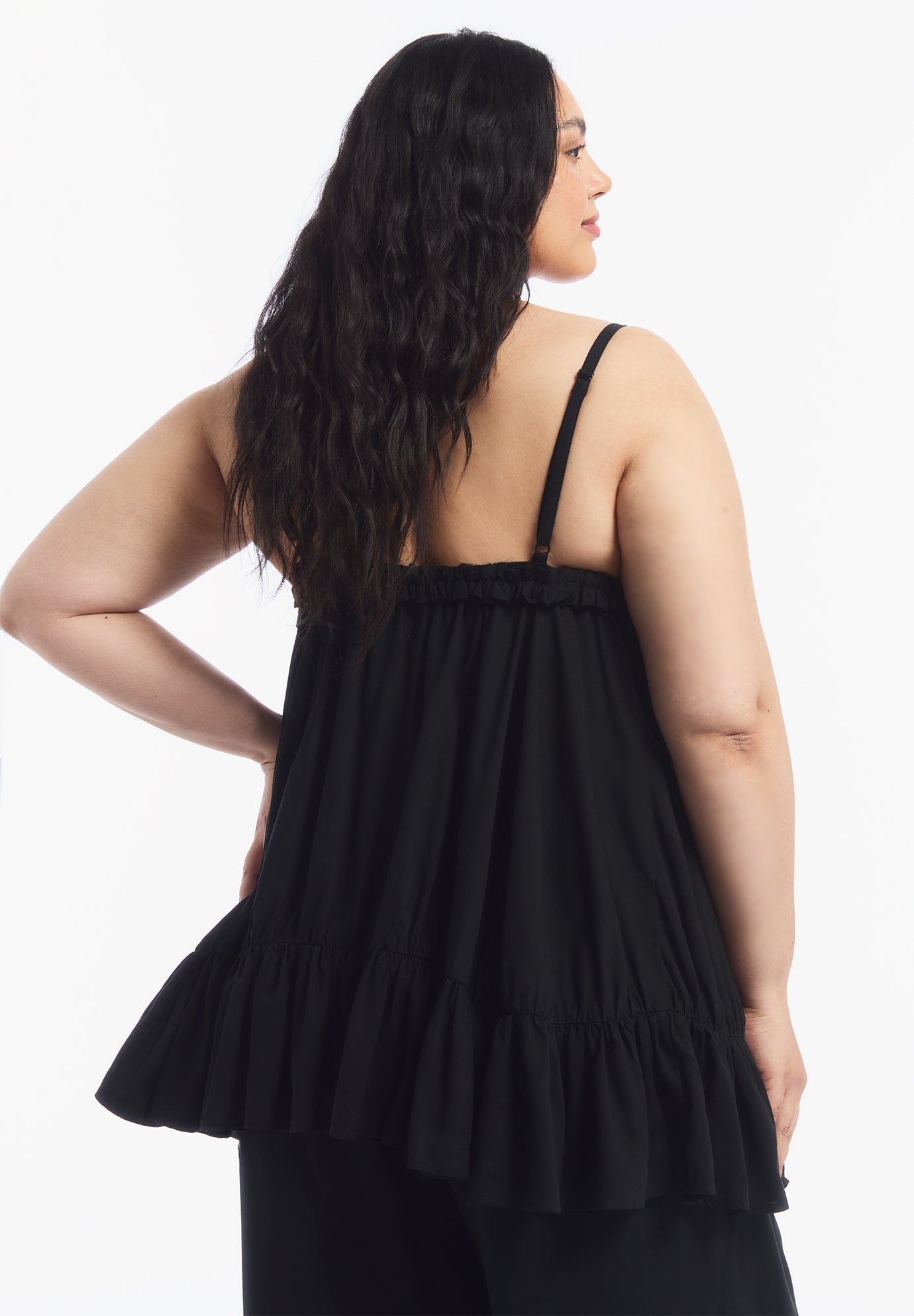 Ruffled Hem Camisole image number 1