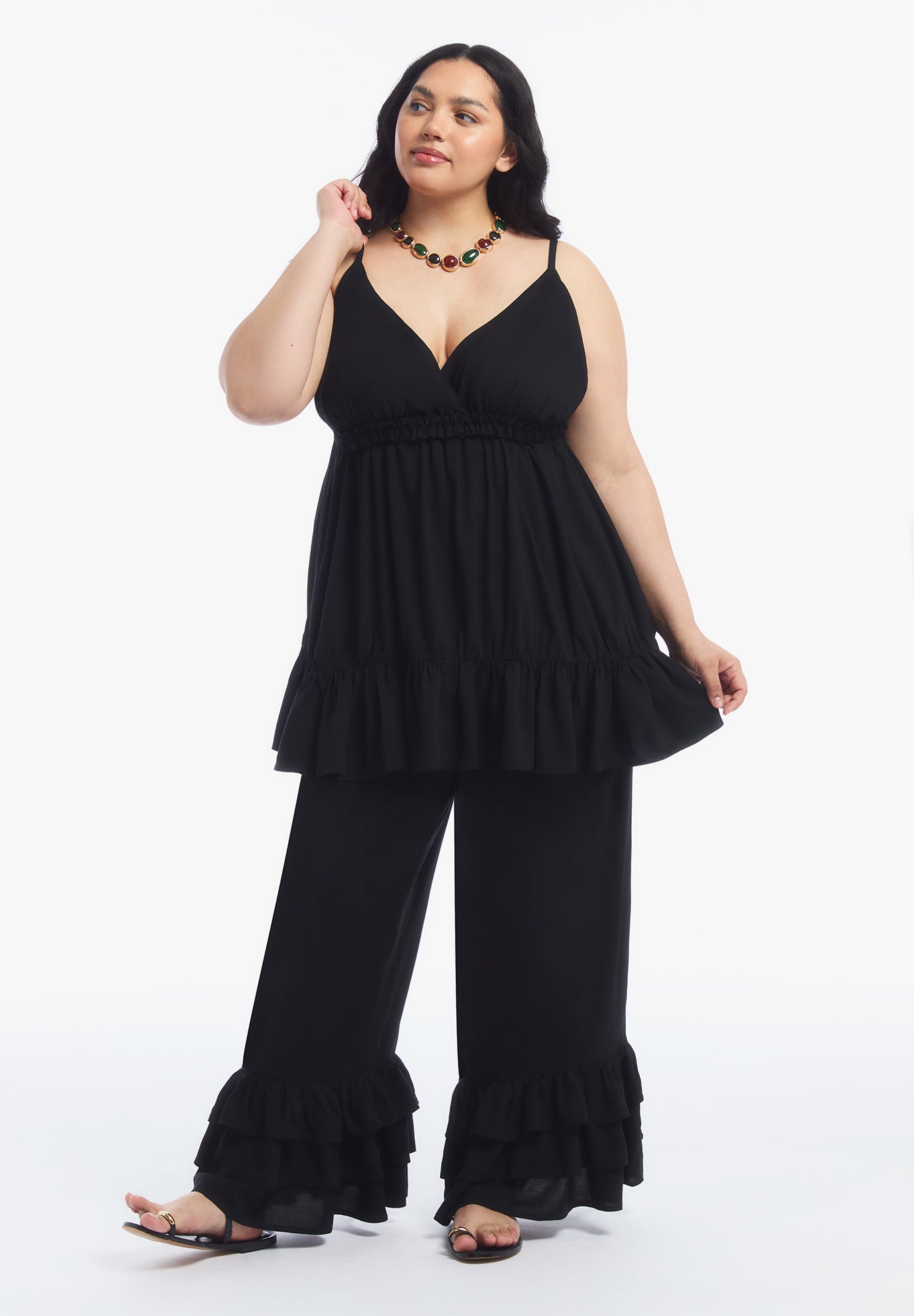 Ruffled Hem Camisole image number 2
