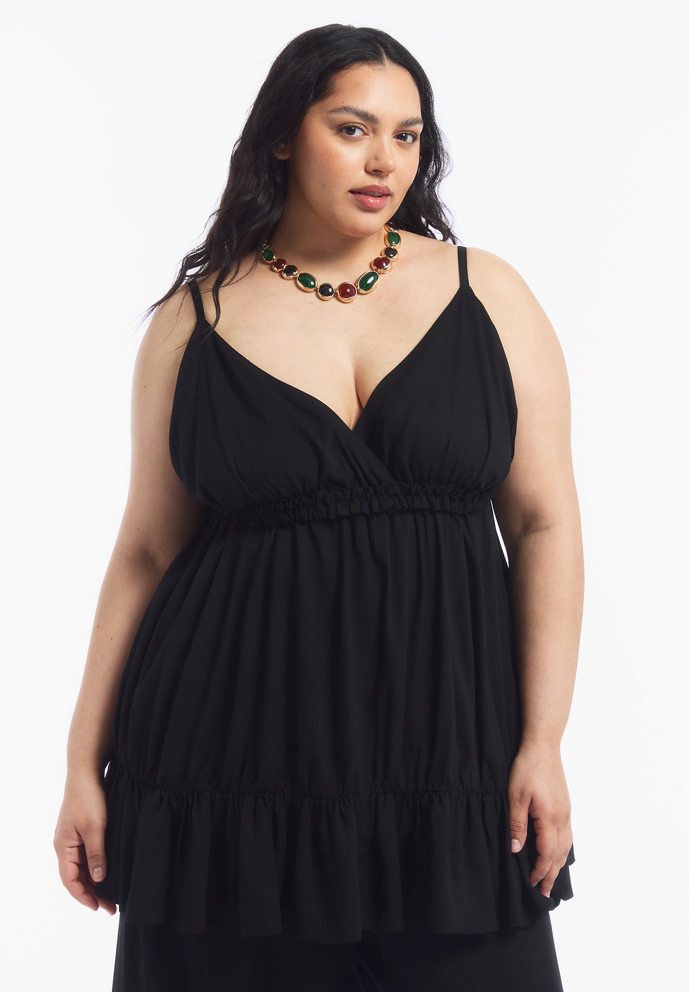 Ruffled Hem Camisole image number 0