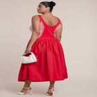 Flare Skirt Tank Dress image number null