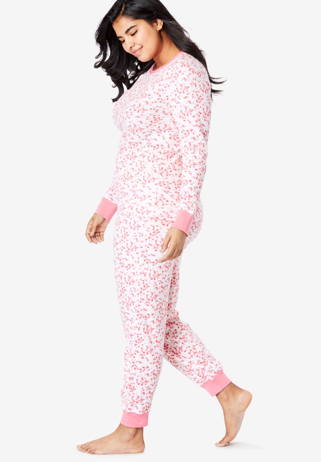 Thermal Crewneck Long-Sleeve Top image number 3