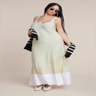 Contrast Hem Sweater Dress image number 4