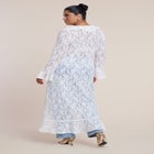 Lace Ruffle Duster image number 6