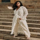 Lace Ruffle Duster image number 0