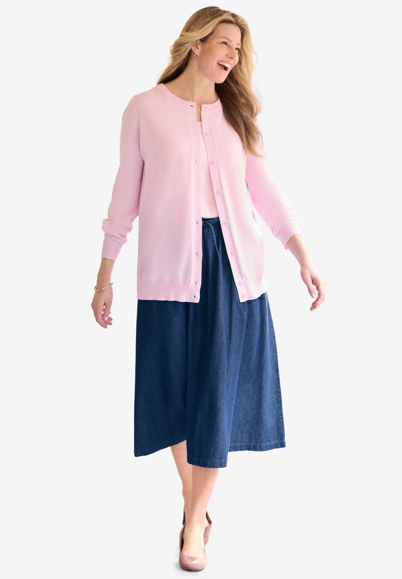 Perfect Long-Sleeve Cardigan image number 4