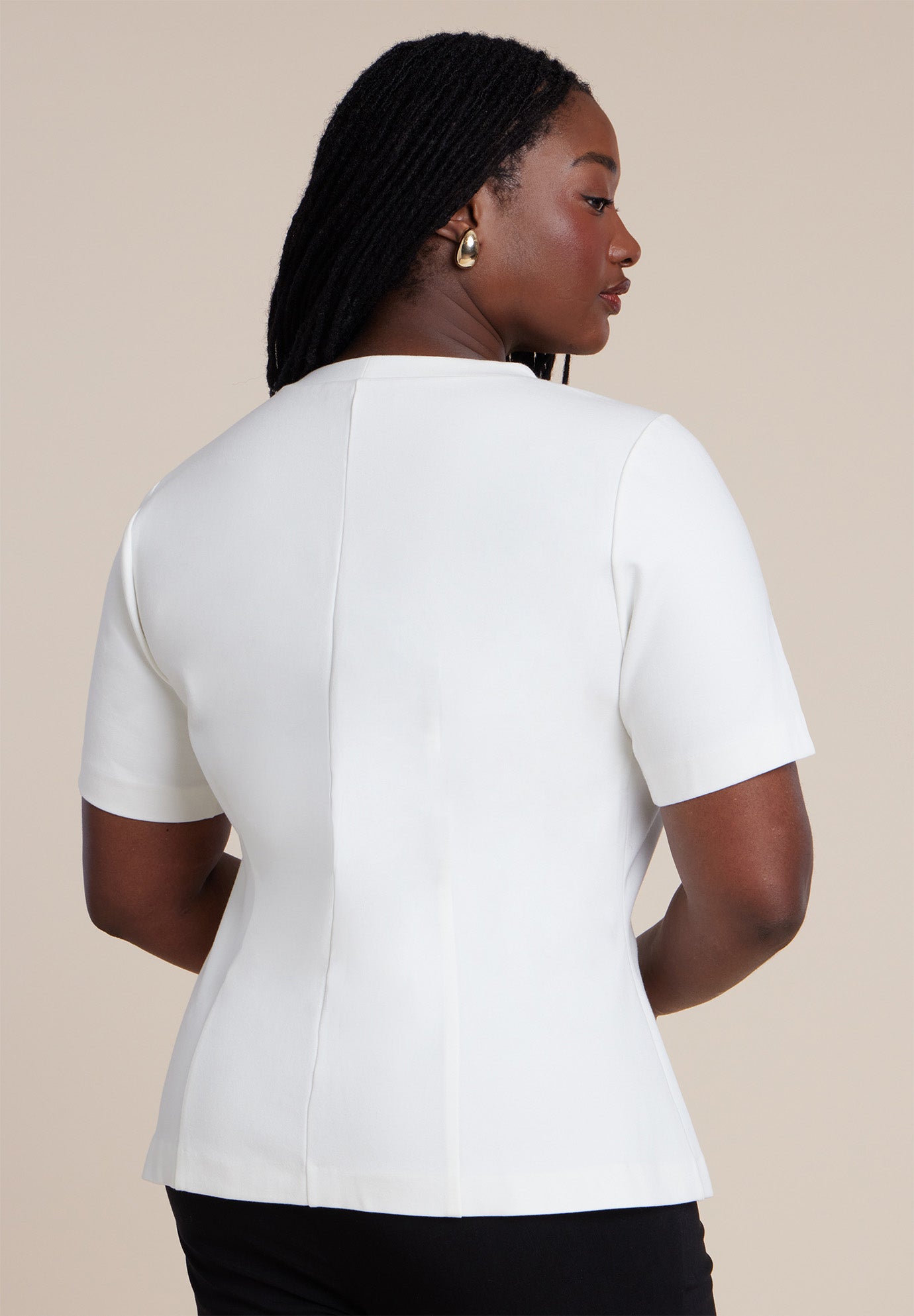 Seamed Flared Top image number 1