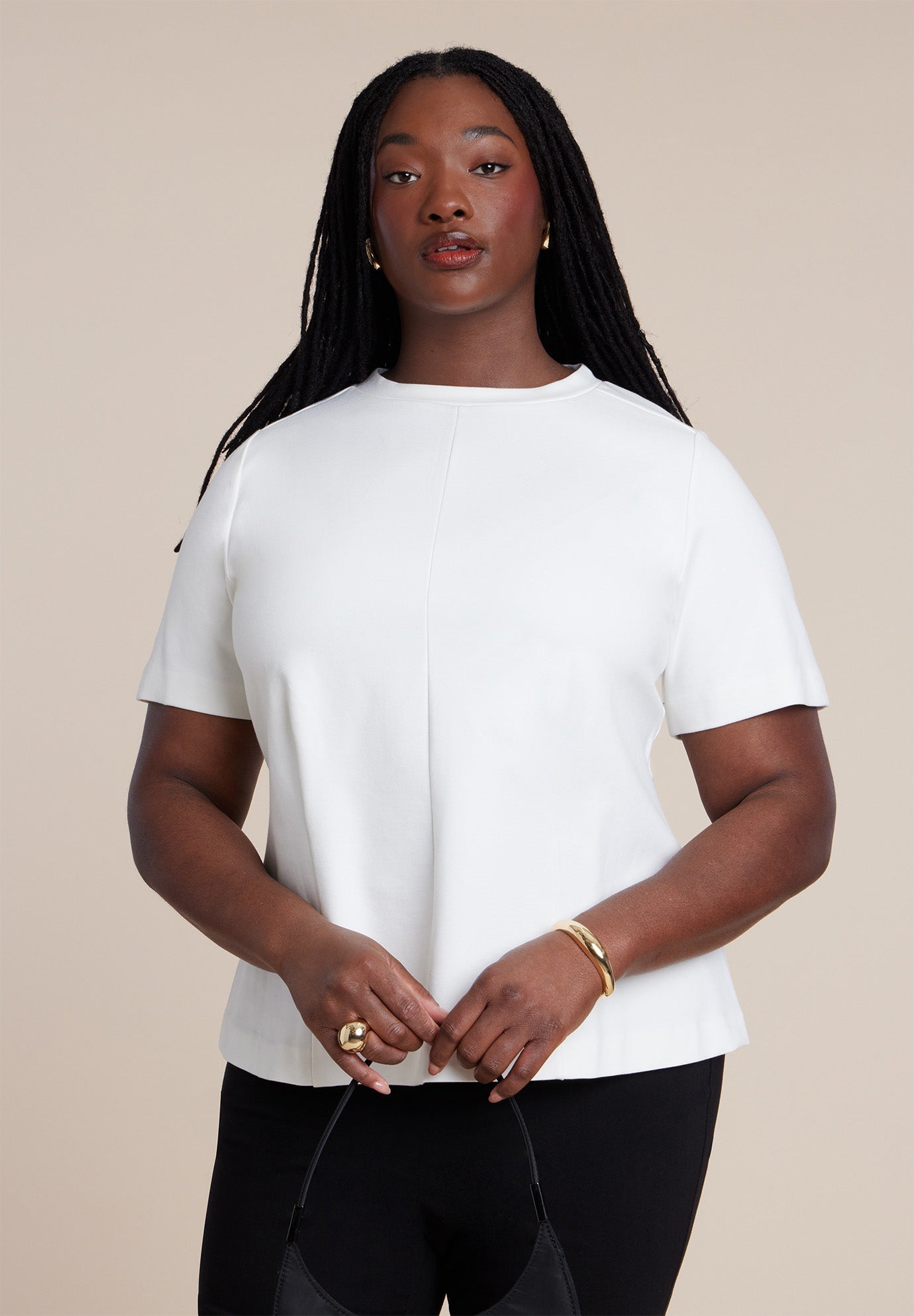 Seamed Flared Top image number 0