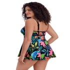 Empire Princess Seam Swimdress image number 2