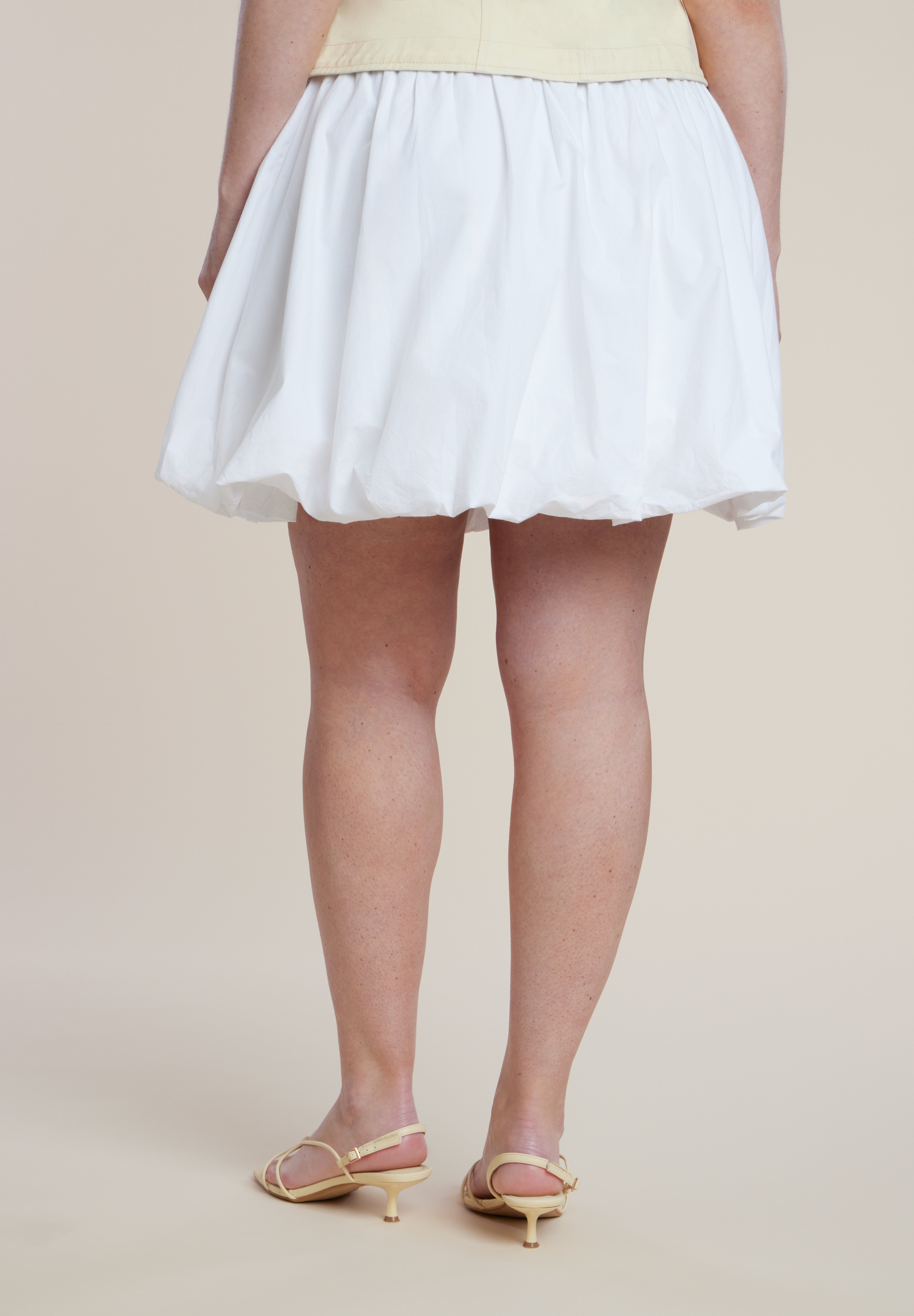 Bubble Hem Mini Skirt image number 2