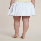 Bubble Hem Mini Skirt image number null