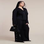 Snap Detail Wide Leg Trouser image number 2
