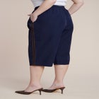 Nylon Side Stripe Culotte image number 2