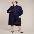 Nylon Side Stripe Culotte image number 0