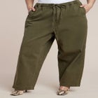 Adjustable Drawstring Casual Pant image number 1
