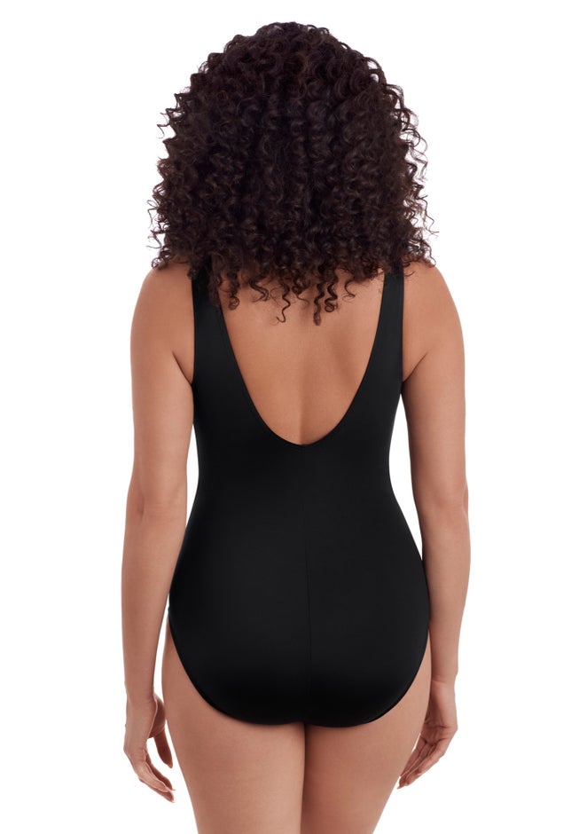 Ruffle Sash Surplice One Piece image number 2