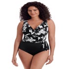Ruffle Sash Surplice One Piece image number 1