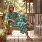 Sweeping Printed Lounger image number null
