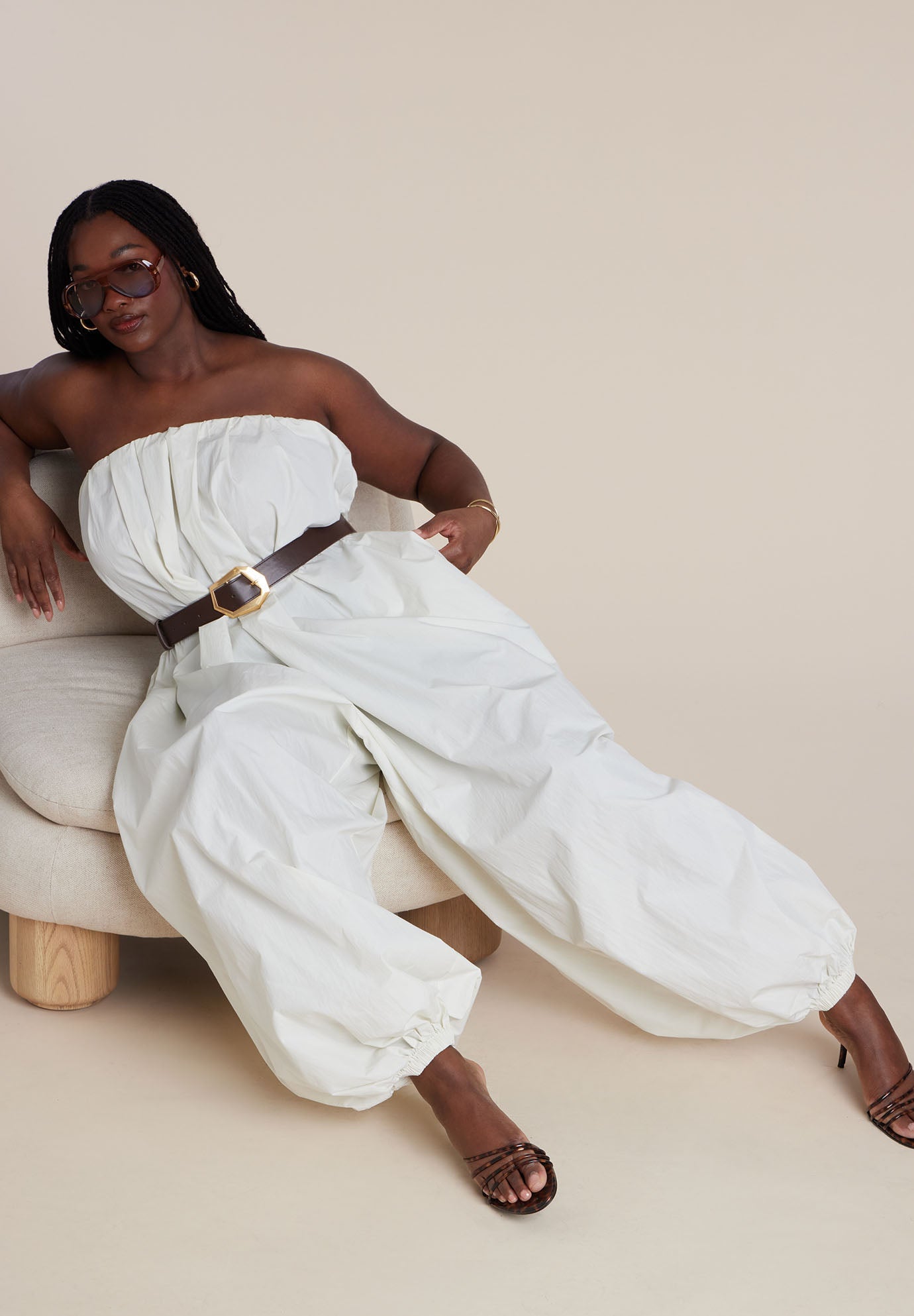 Belted Balloon Jumpsuit image number 2