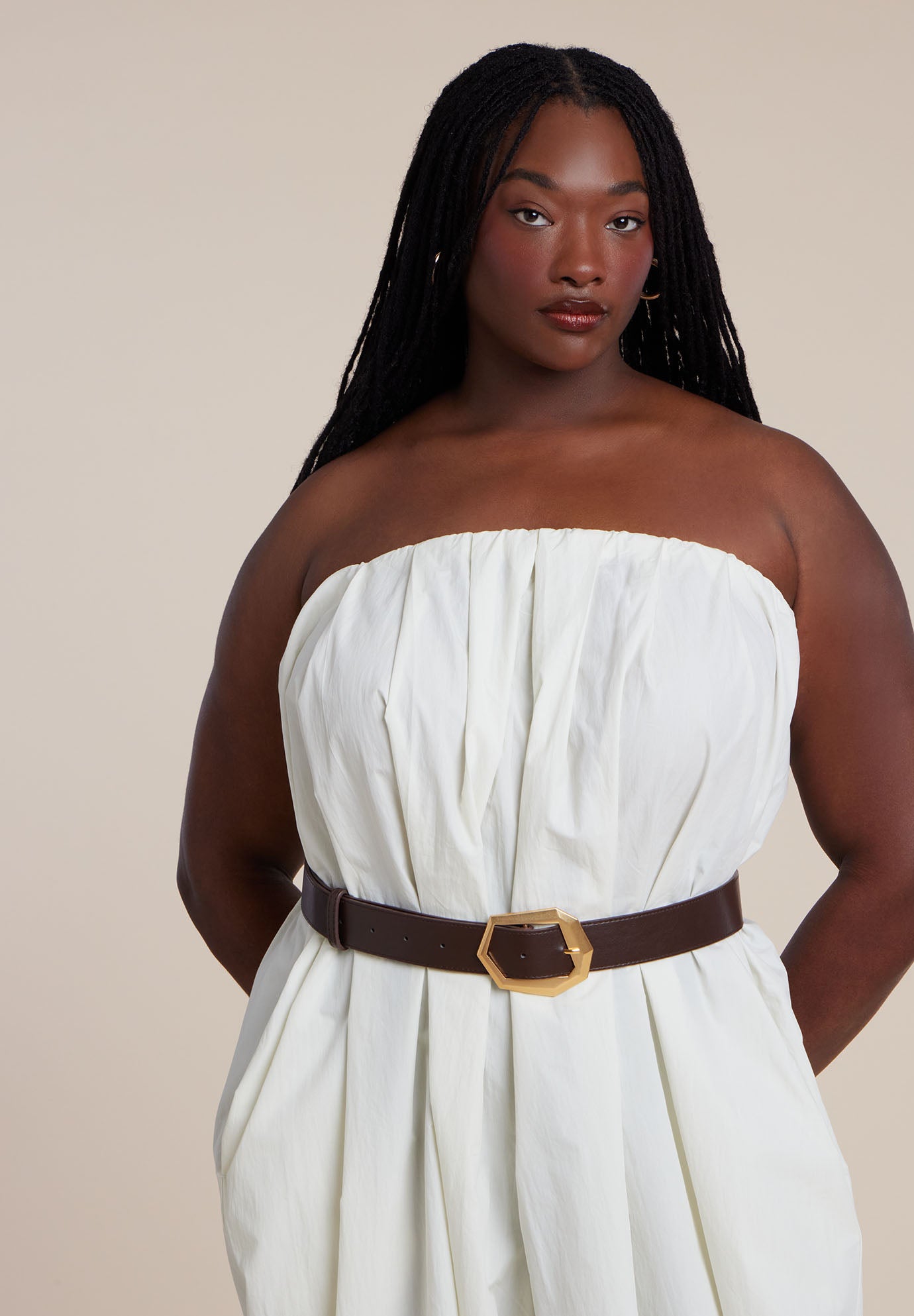 Belted Balloon Jumpsuit image number 4