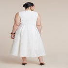 Zipper Detail Linen Maxi Dress image number 4